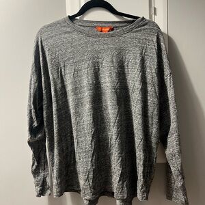 Joe Fresh Heather Gray Long Sleeve Women’s Tee